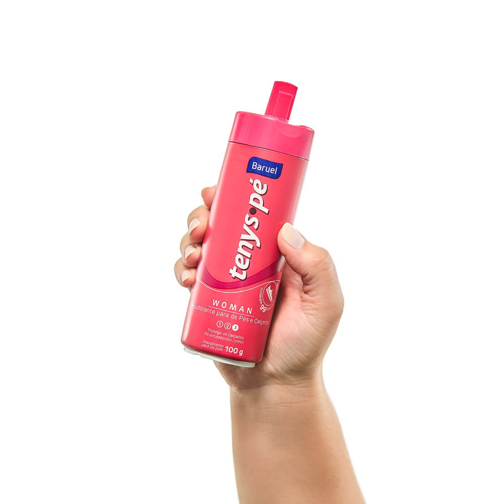 Talco Para os Pés Tenys Pé Woman Calendula 100gr