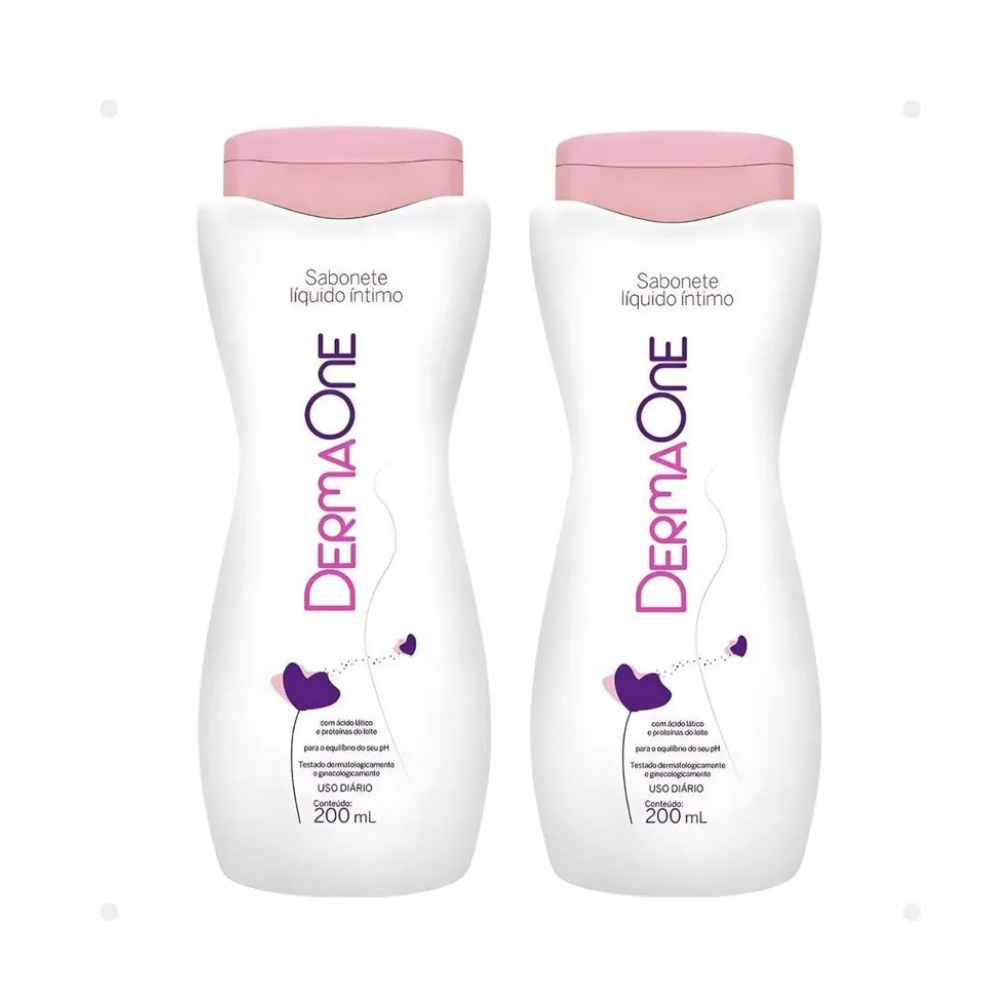 Kit Sabonete Líquido Íntimo Dermaone com 2 Unidades de 200ml cada