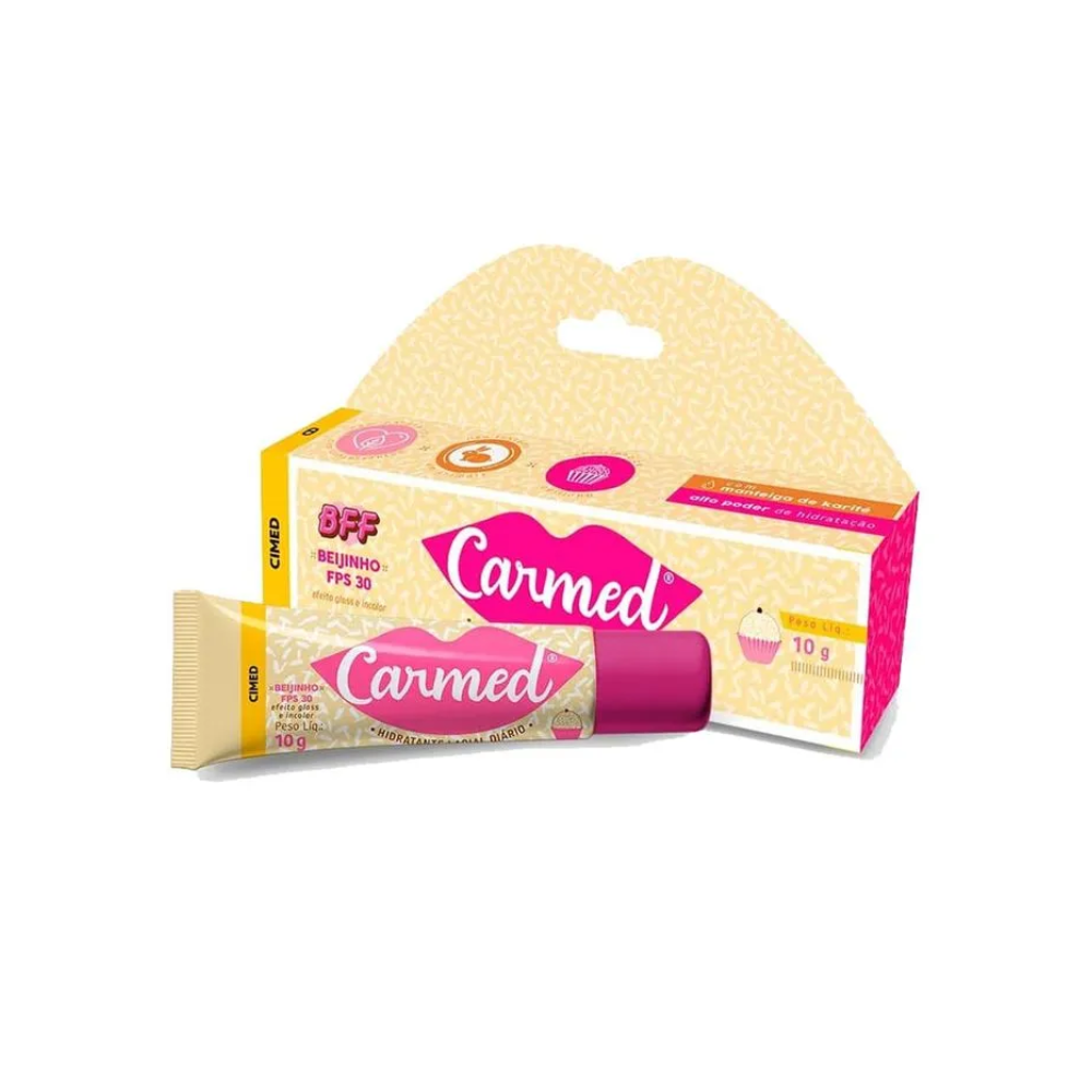 Hidratante Labial Carmed Fps 30 Beijinho 10g
