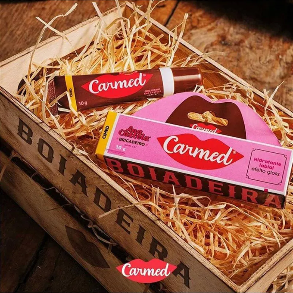 Hidratante Labial Carmed Brigadeiro 10g