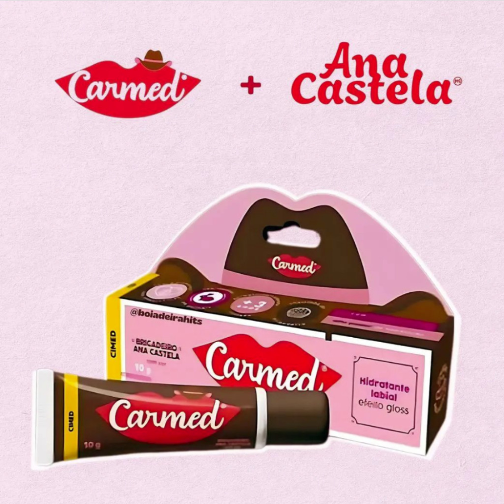 Hidratante Labial Carmed Brigadeiro 10g
