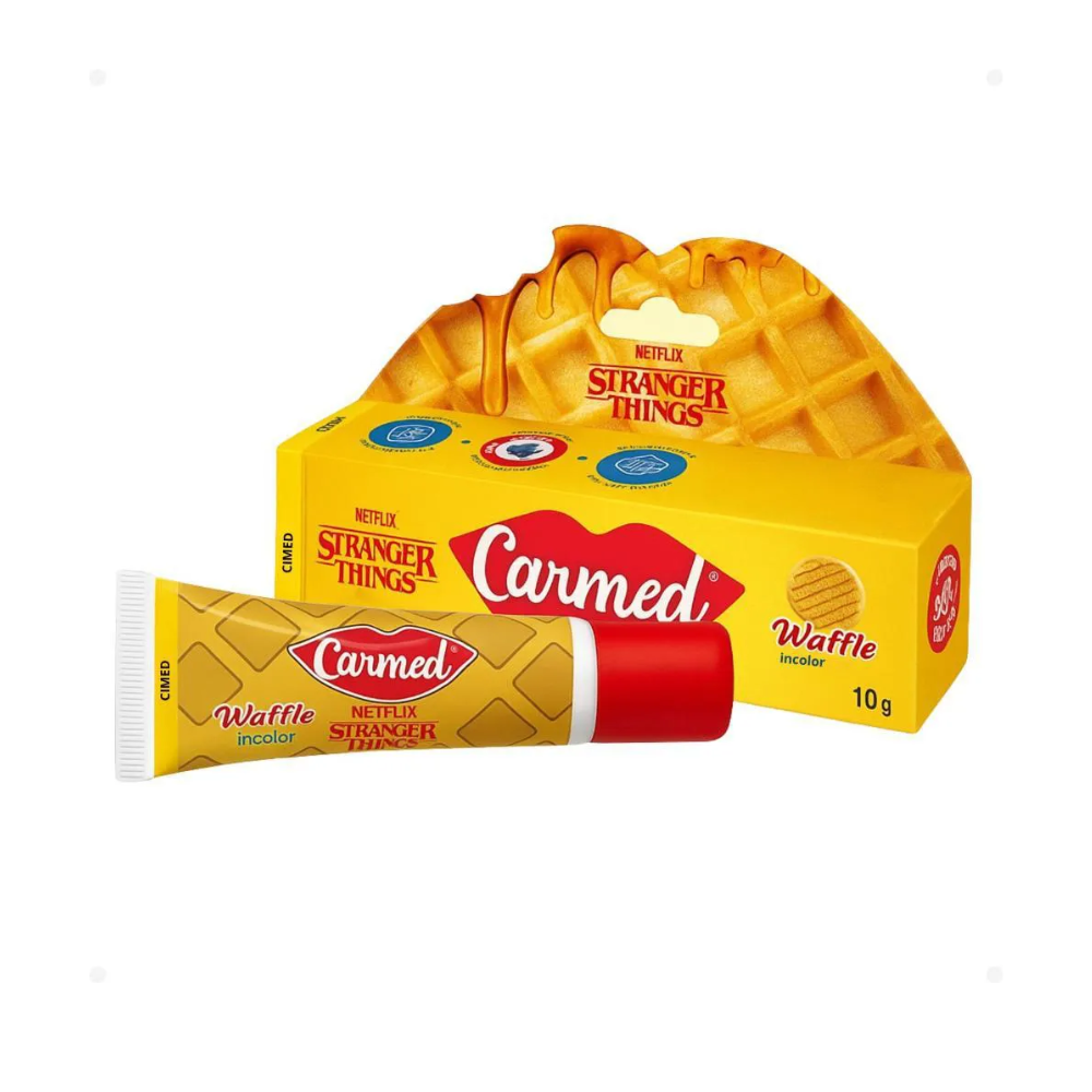 Hidratante Labial Carmed Stranger Things Waffle 10g