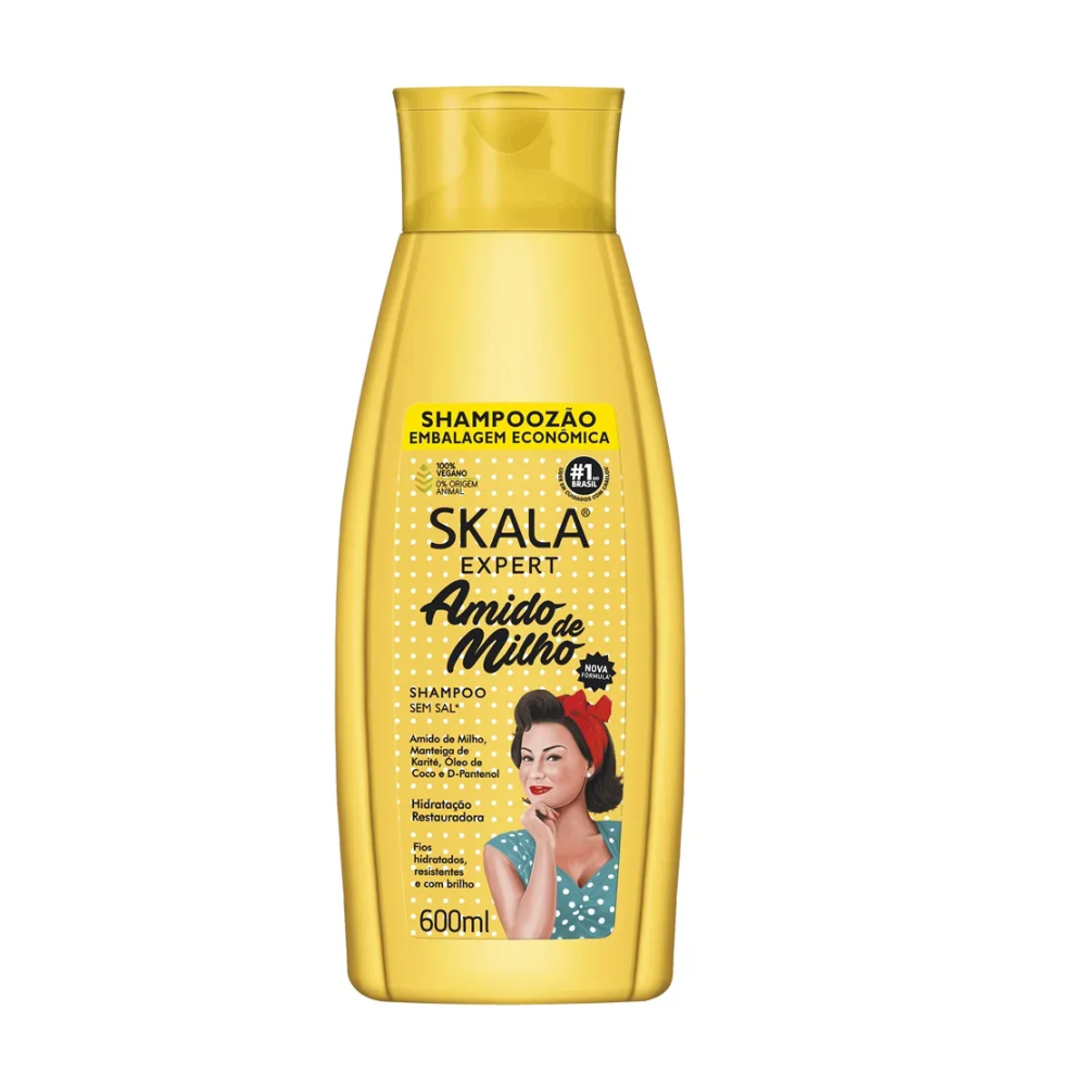 Shampoo Skala Amido de Milho 325ml