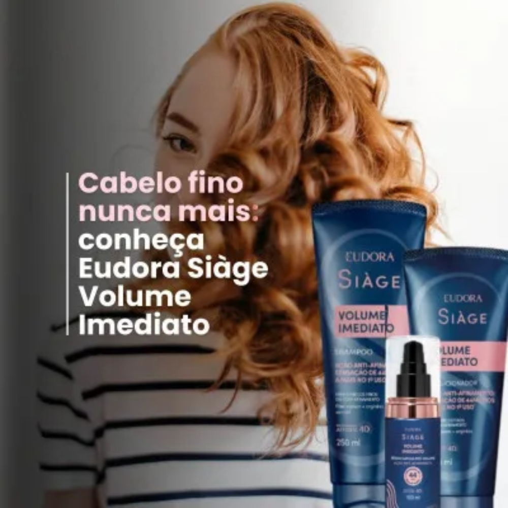 Shampoo Siàge Volume Imediato 250ml