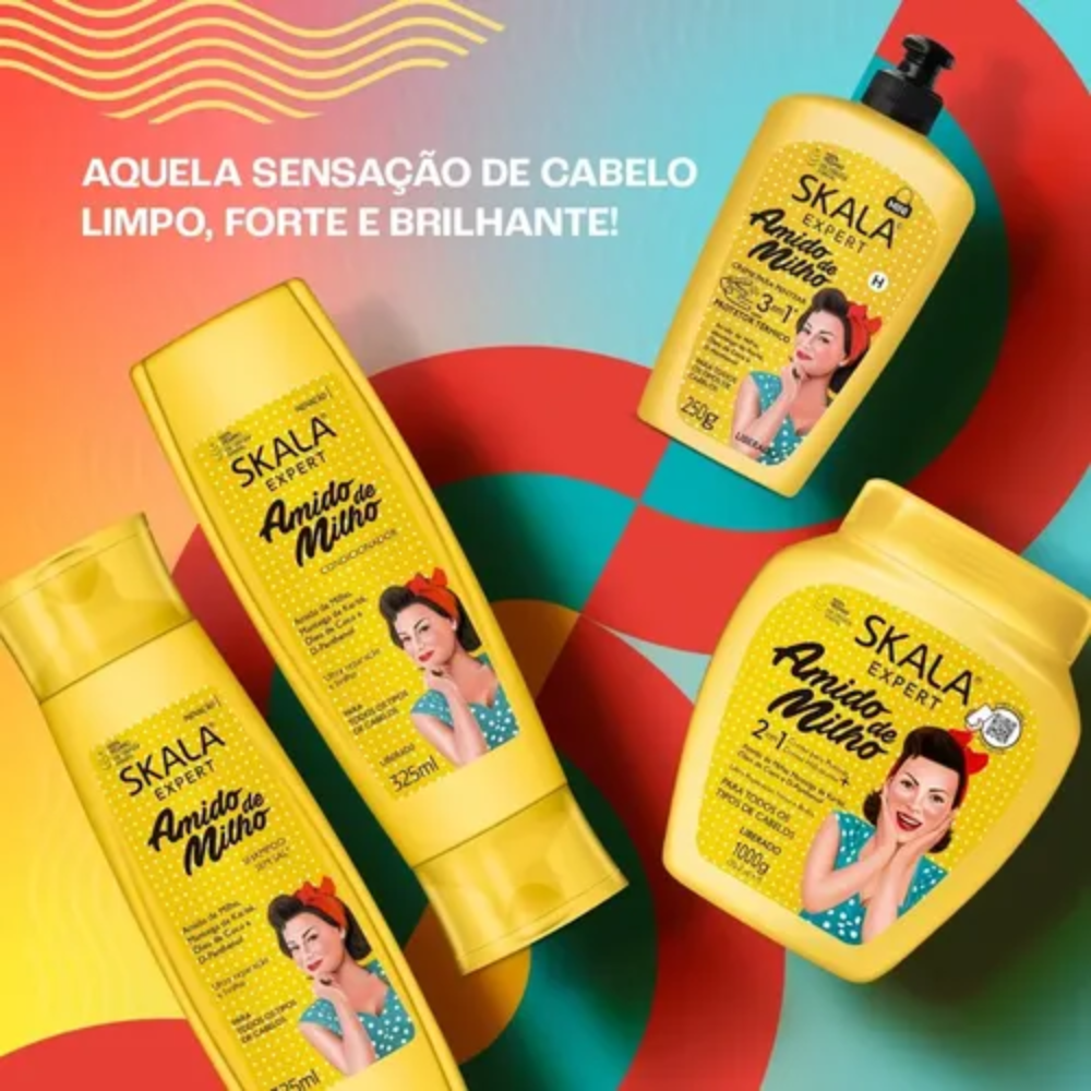 Condicionador Skala Amido de Milho 325ml