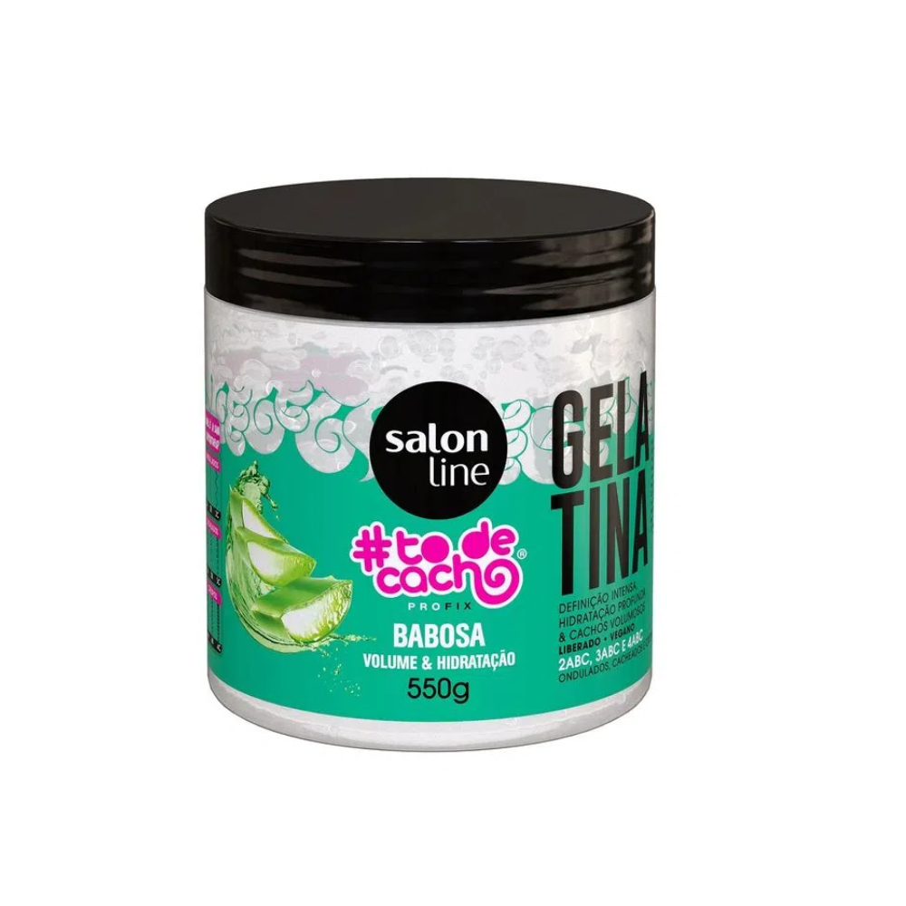 Gelatina Salon Line #ToDeCacho Super Definição Babosa 550g
