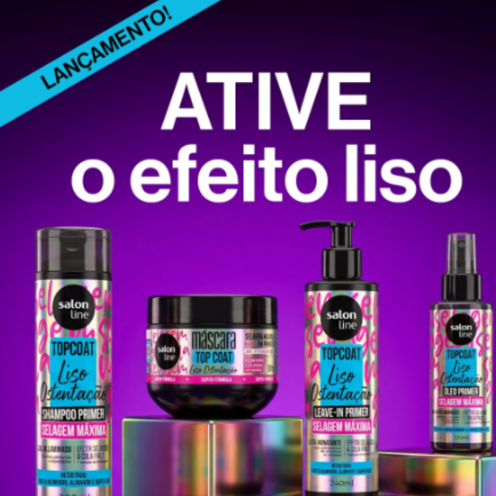 Leave-In Primer Salon Line Meu Liso Ostentação 240ml