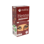 Kit Makiaj Henna 1,5g + Fixador 10ml Castanho Escuro