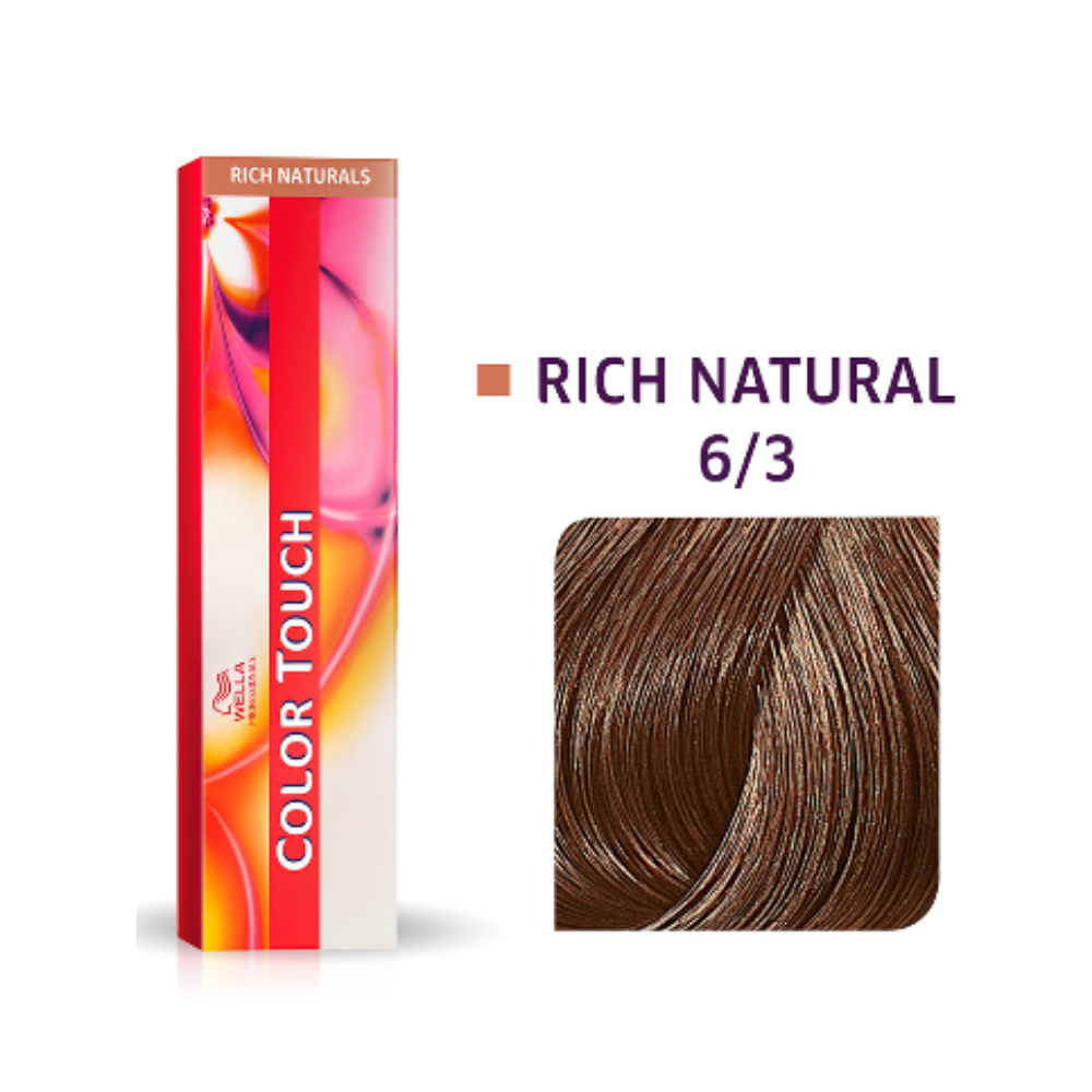 Tonalizante Wella Professionals Color Touch Louro Escuro Dourado 6/3