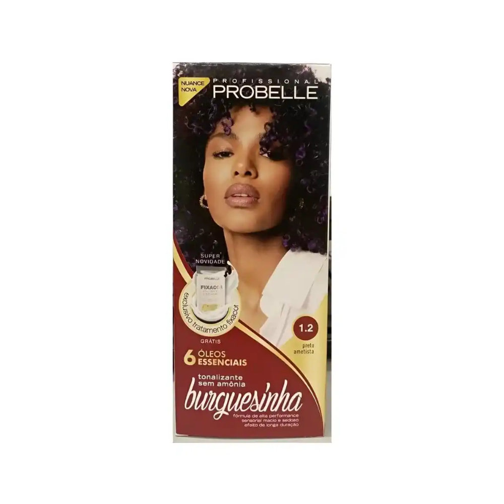 Tonalizante Probelle Burguesinha Preto Ametista 1.2