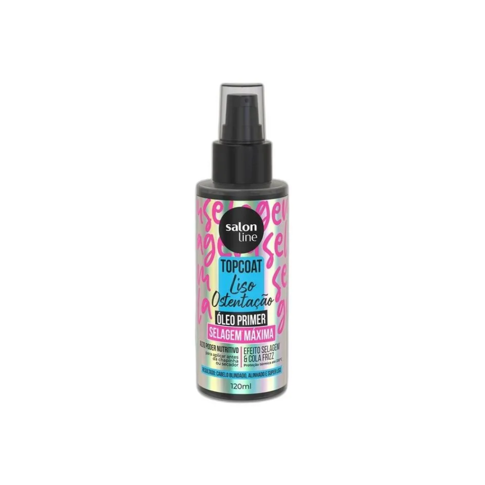 Óleo Primer Meu Liso Salon Line Liso Ostentação 120ml