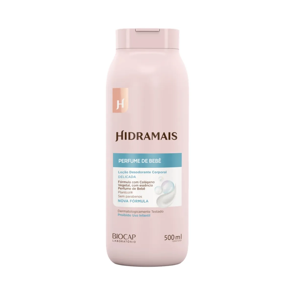 Loção Desodorante Corporal Hidramais Perfume de Bebê 500ml