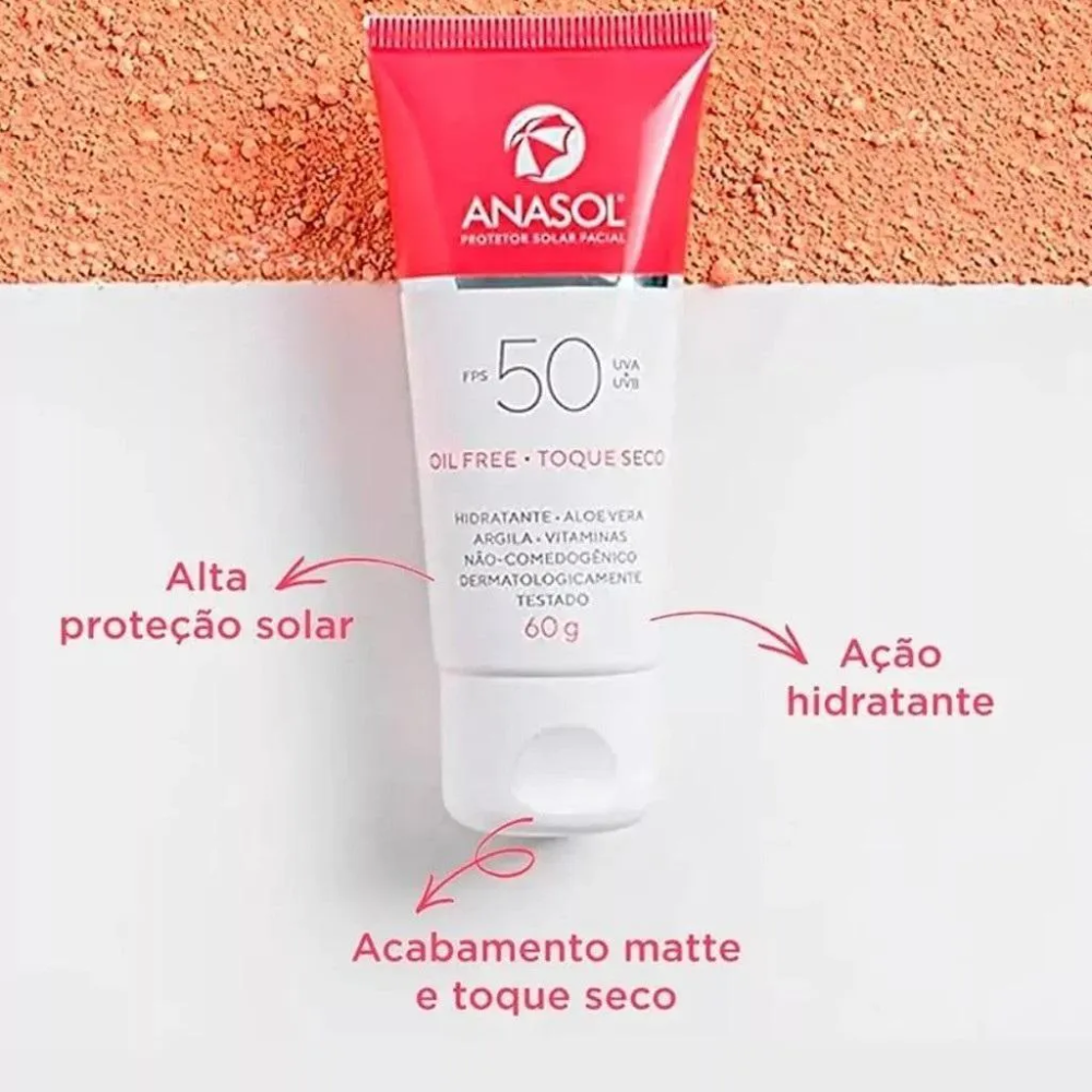 Kit Anasol FPS 50 Facial 60g + Corporal 200g