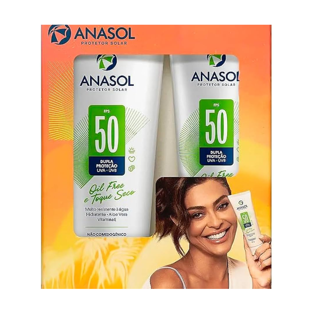 Kit Anasol FPS 50 200g + 120g
