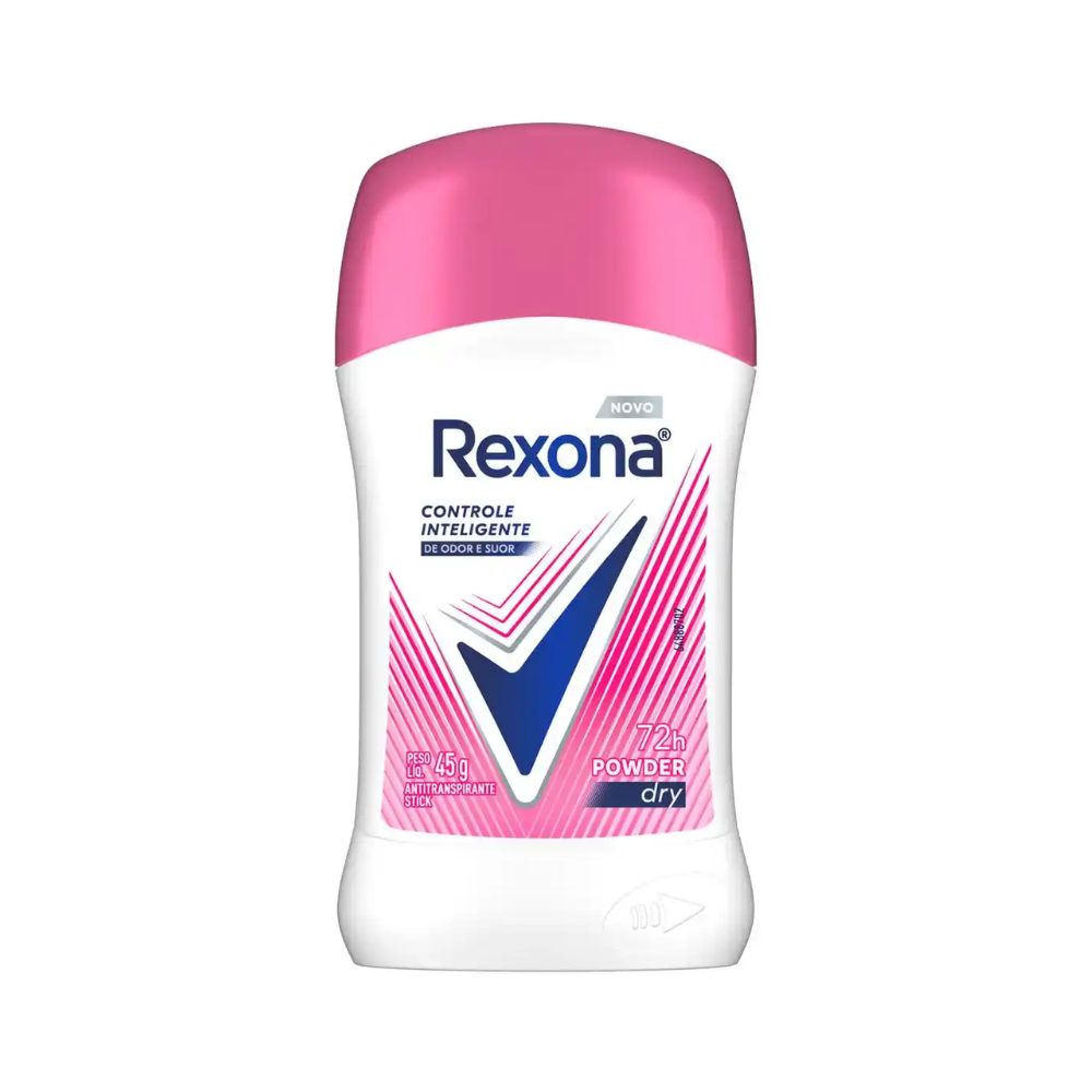 Desodorante Antitranspirante Stick Rexona Powder Dry 45 g