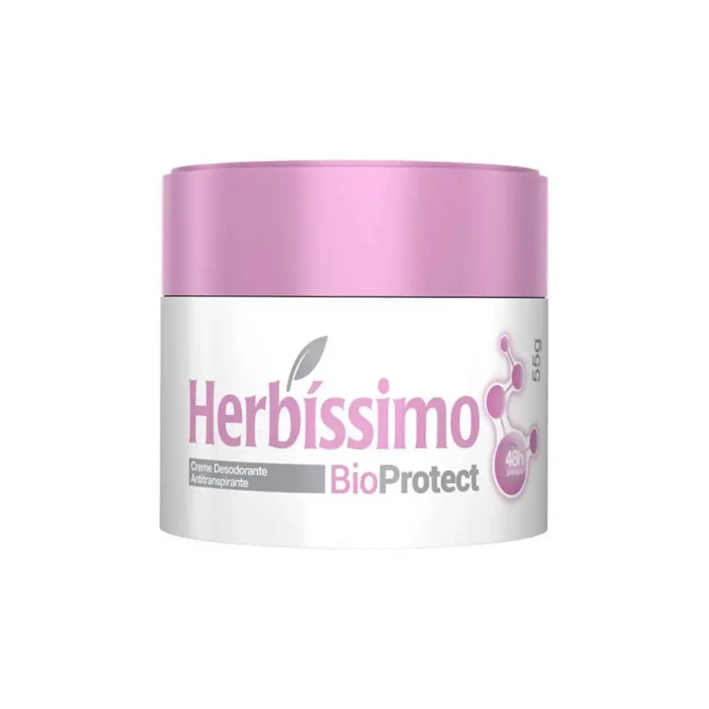 Desodorante Creme Herbíssimo BioProtect Hibisco 55 g