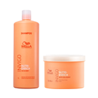 Kit Wella Professionals Invigo Nutri-Enrich Shampoo 1L + Máscara Capilar 500ml