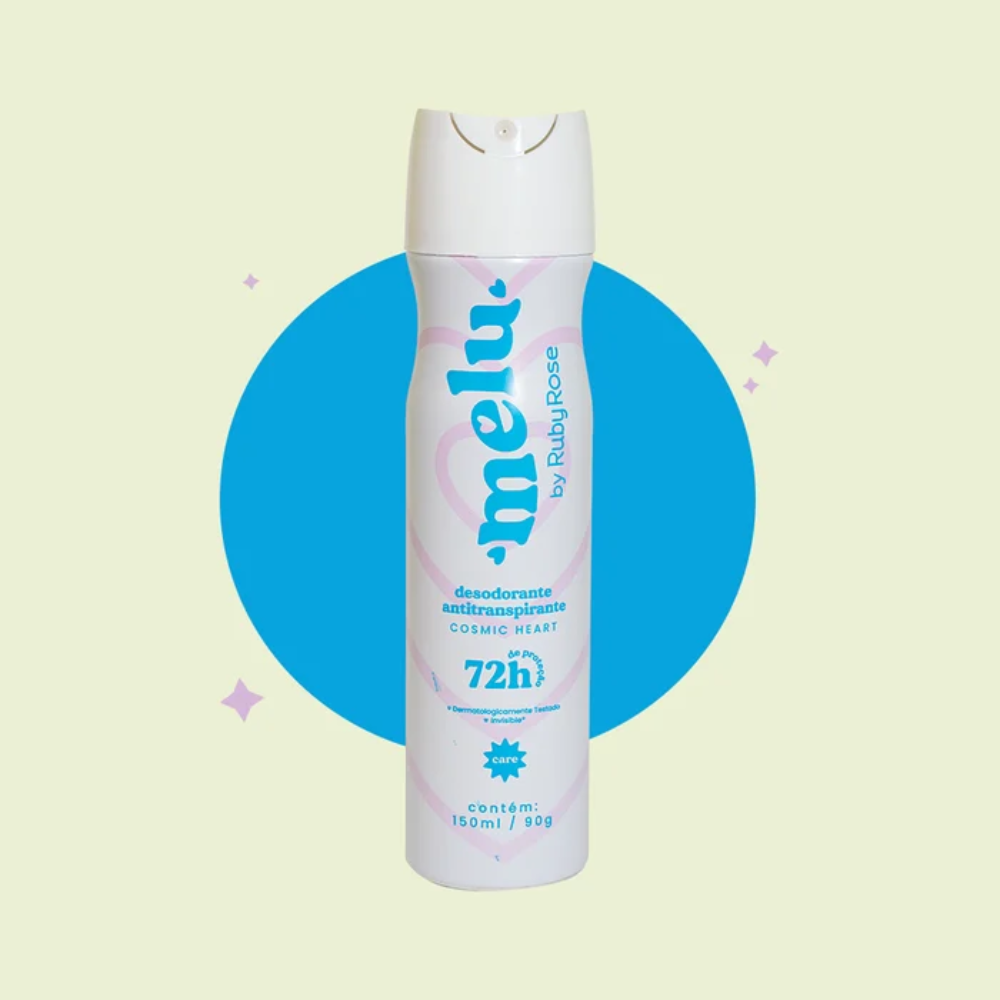 Desodorante Aerosol Melu Cosmic Heart 150ML