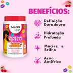 Creme Para Pentear Salon Line Definição Duradoura Cachos à Prova 1kg
