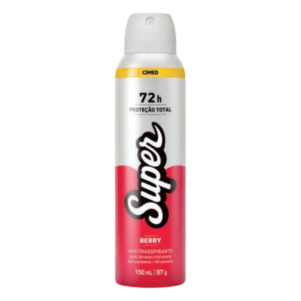 Desodorante Aerossol Cimed Super Berry 250ml