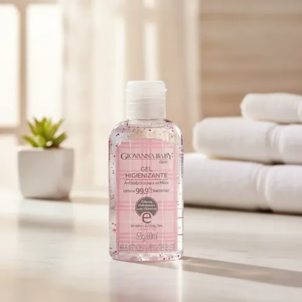 Álcool Gel Giovanna Baby Classic 60ml
