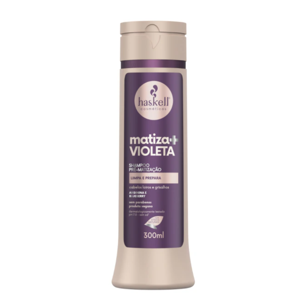 Shampoo Haskell Matiza Mais Violeta 300ml