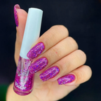 Esmalte Novo Toque Diva Glitter 8ml