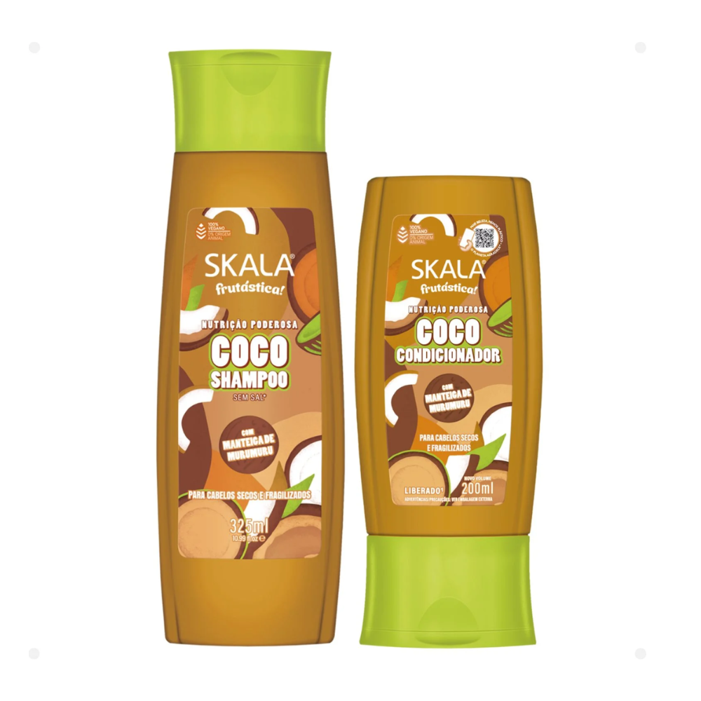 Kit Skala Shampoo 325ml + Condicionador 200ml Coco