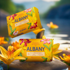 Sabonete Albany 85 g Perfume Natural Laranja