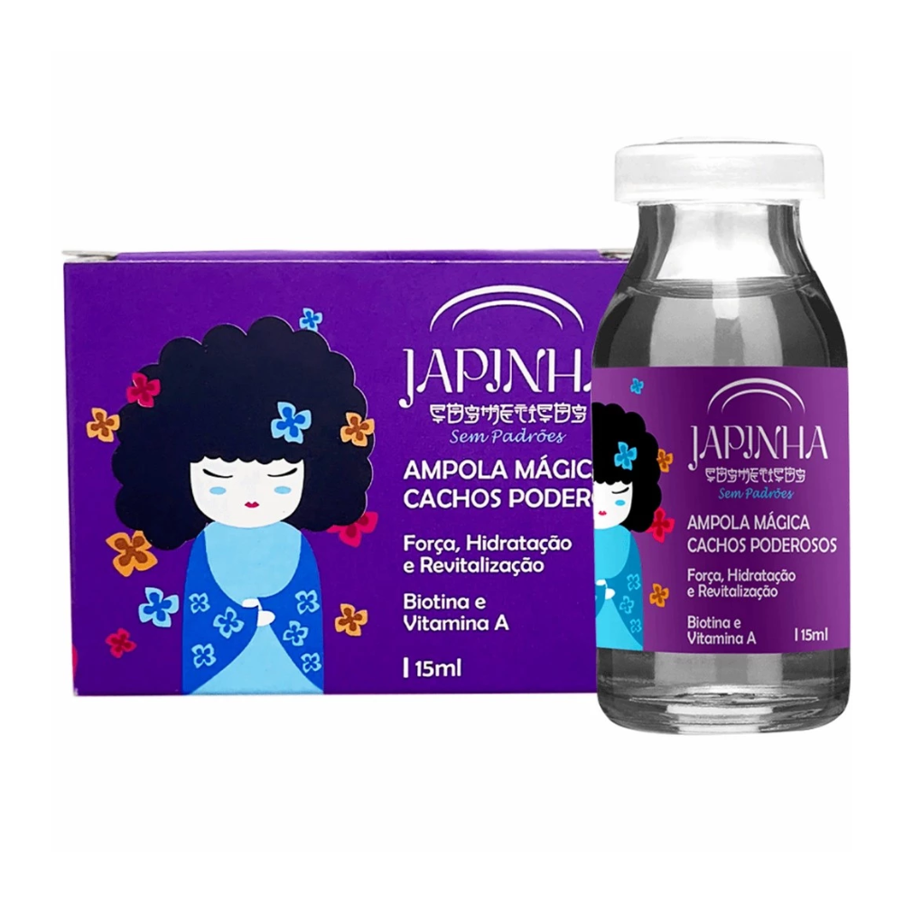 Ampola Japinha Cachos Poderosos 15ml