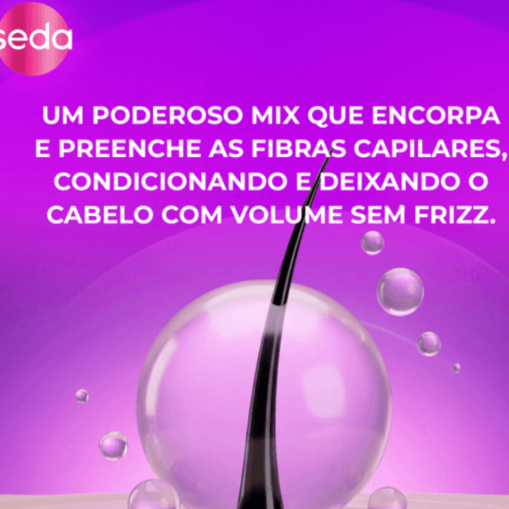Creme para Pentear Seda Mega Crescimento 300ml