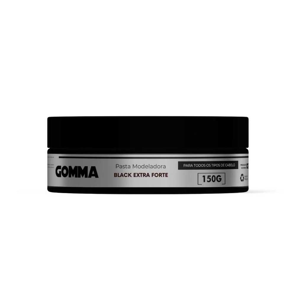 Pasta Modeladora Gomma Transparente 150 g Black