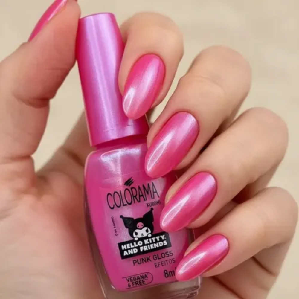 Esmalte Colorama Hello Kitty Punk Gloss 8ml