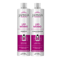 Kit Japinnha Shampoo + Condicionador 500ml Liso Máximo