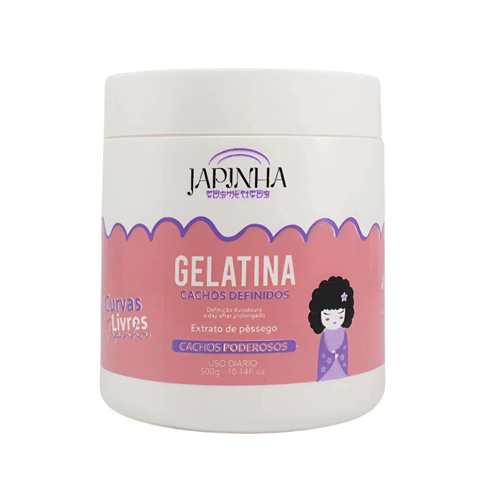 Gelatina Japinha Cachos Definidos 500g