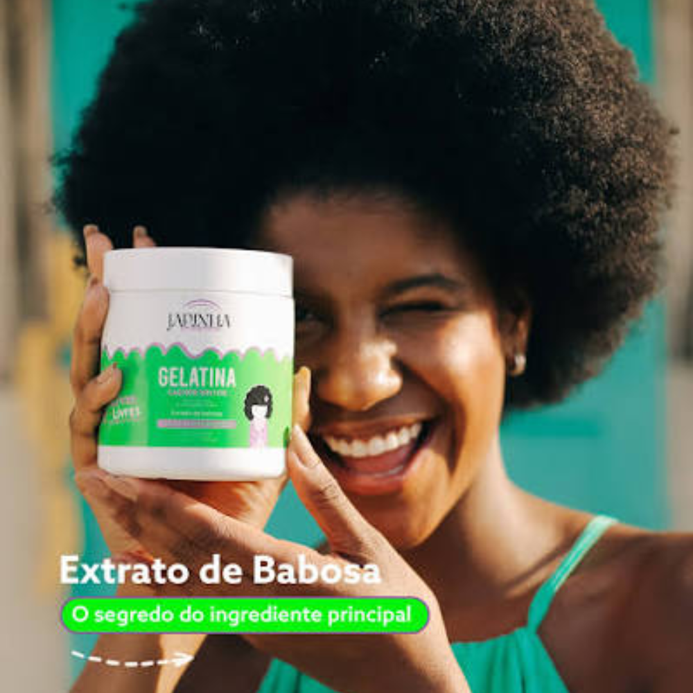 Gelatina Japinha Cachos Soltos 500g