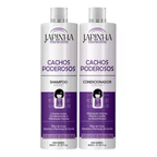 Kit Japinnha Shampoo + Condicionador 500ml Cachos Poderosos