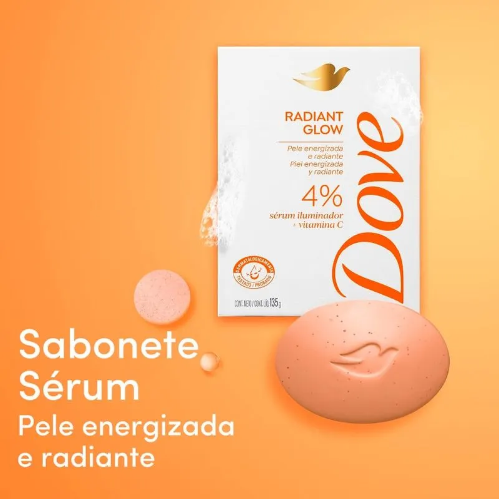 Sabonete em Barra Dove Radiant Glow 135g
