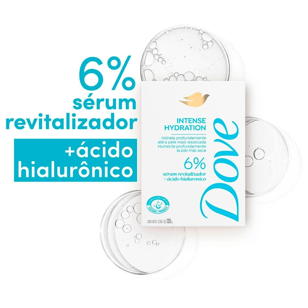 Sabonete em Barra Dove Intense Hydration 135g