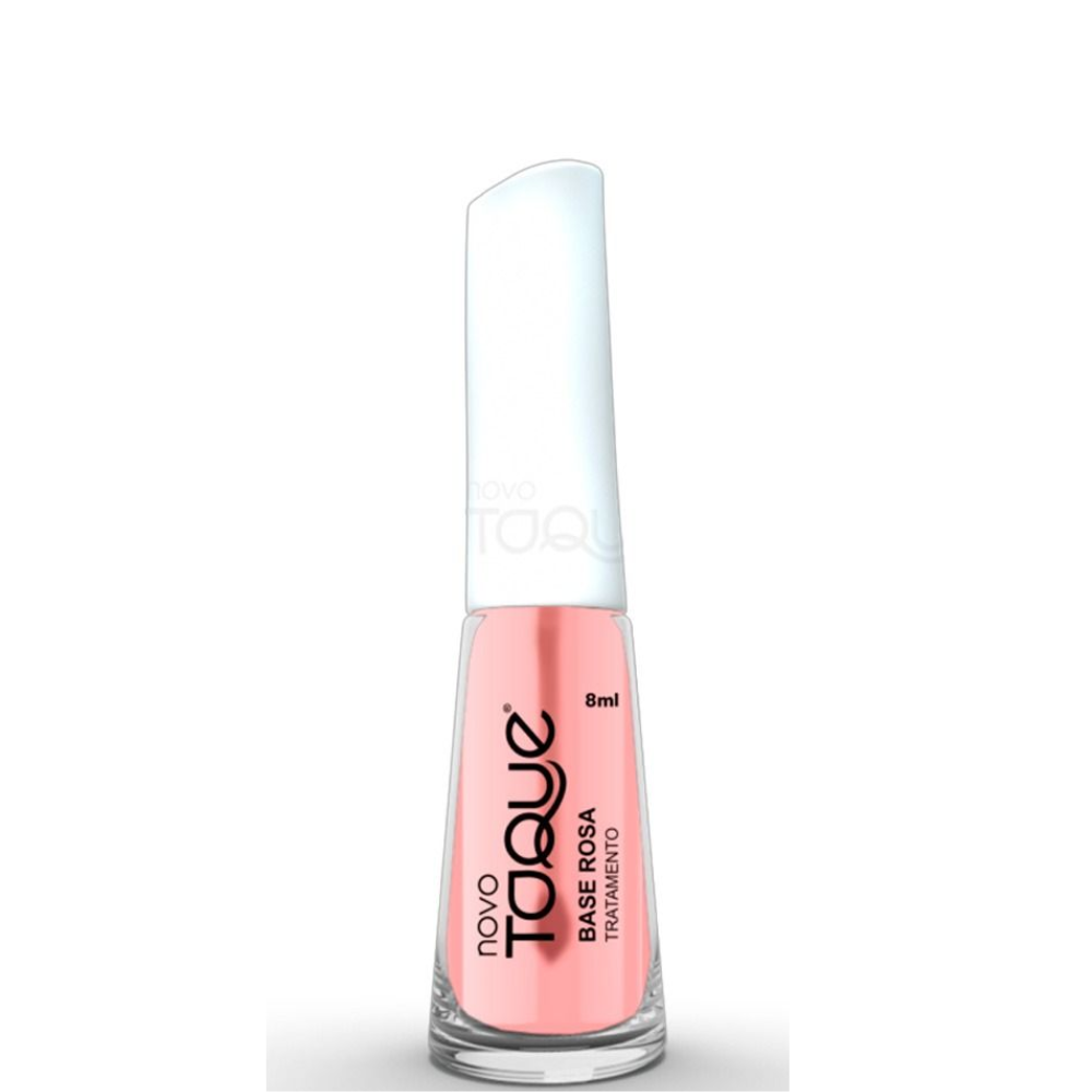 Esmalte Novo Toque Tratamento Base Rosa 8ml