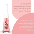 Esmalte Novo Toque Tratamento Base Rosa 8ml
