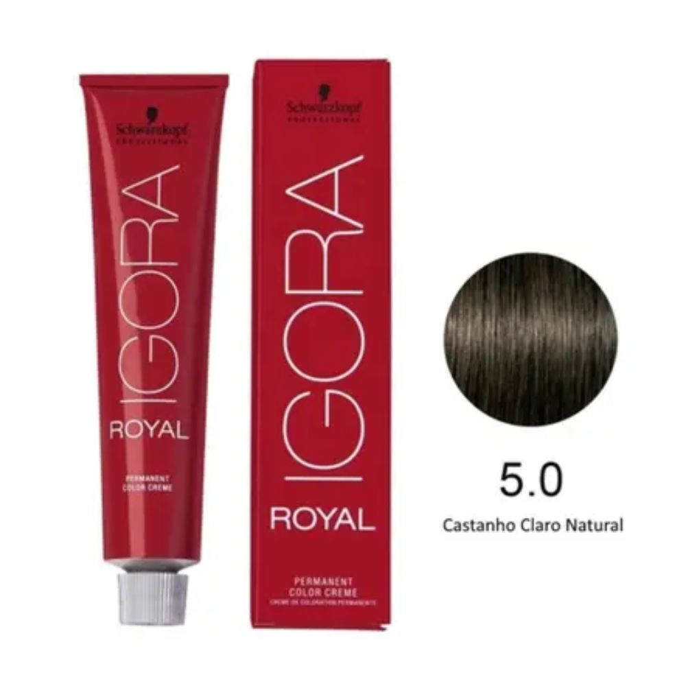Coloração Igora Royal 5.0 Castanho Claro 60 g