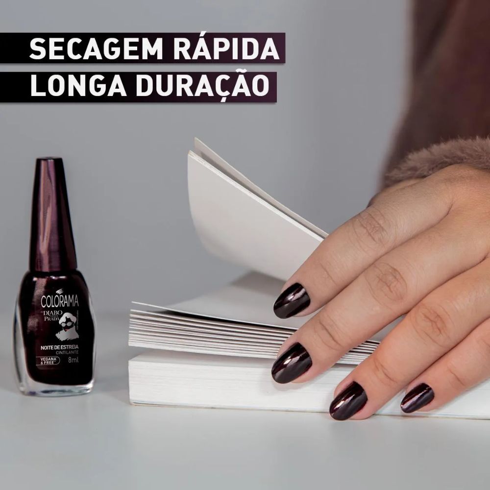 Esmalte Colorama Diabo Veste Prada Noite de Estreia 8ml