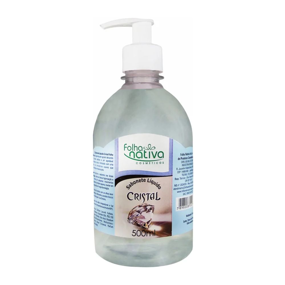 Sabonete Líquido Folha Nativa Cristal 500 ml