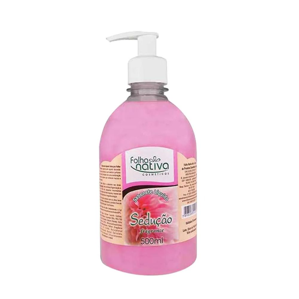 Sabonete Líquido Folha Nativa Sedução 500 ml