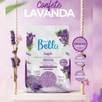 Cera Confete Depil Bella Lavanda 250g