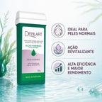 Cera Depilatória Depilart Refil Roll-on Algas Marinhas 100g