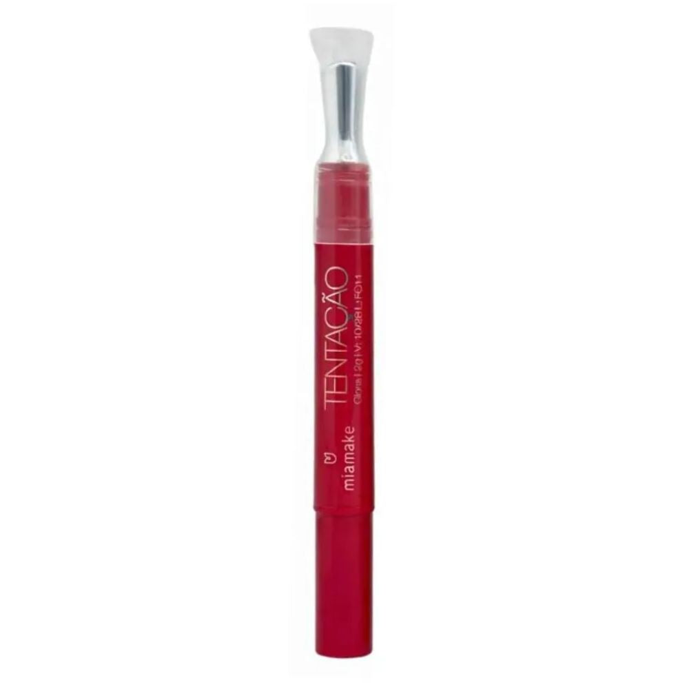 Gloss Tentação Mia Make Cor Cereja