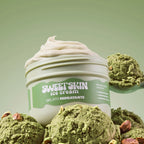 Kit Trio Mousse de Pistache Sweet Skin Ice Cream – Sabonete Esfoliante + Gelato Hidratante + Body Splash