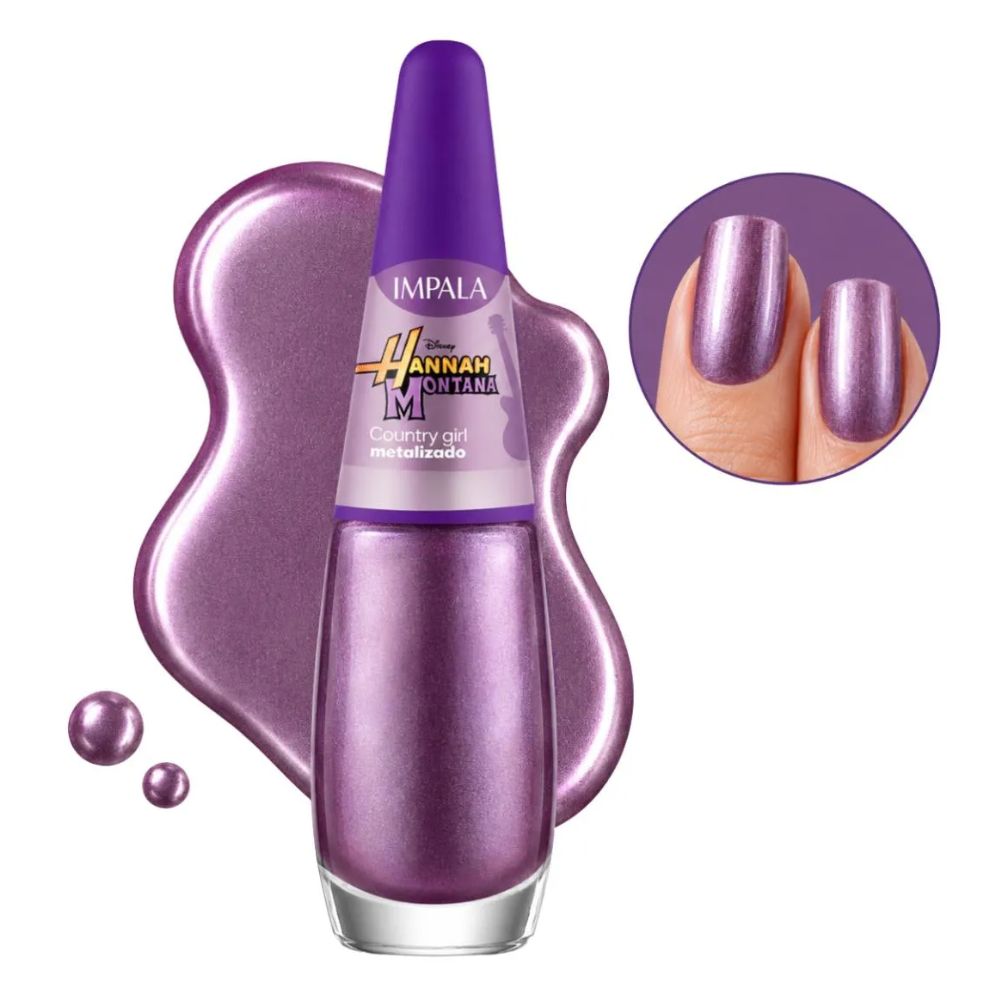 Esmalte Impala Disney Channel Metalizado Country Girl 7,5ml